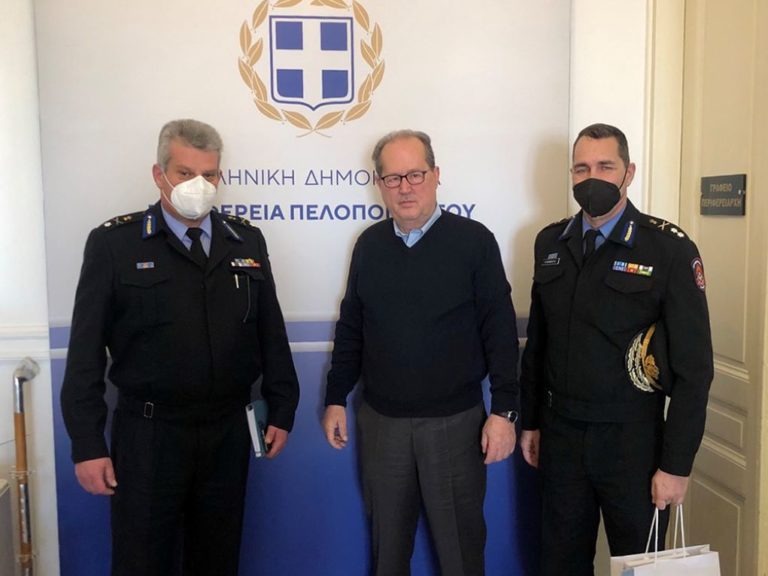Στην Τρίπολη ο νέος συντονιστής των πυροσβεστικών υπηρεσιών Δυτικής Ελλάδας, Πελοποννήσου και Ιονίων Νήσων