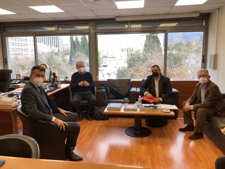 Επισκέψεις του Παναγιώτη Νίκα σε Υπουργεία για τα έργα της Πελοποννήσου