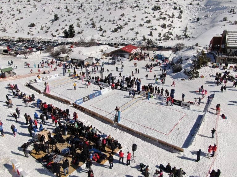 Ματαιώθηκε το πανελλήνιο πρωτάθλημα του snow volley του Μαινάλου Αρκαδίας
