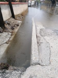 Λέσβος: Χιόνια στα ορεινά και έντονη βροχόπτωση στις παραθαλάσσιες περιοχές