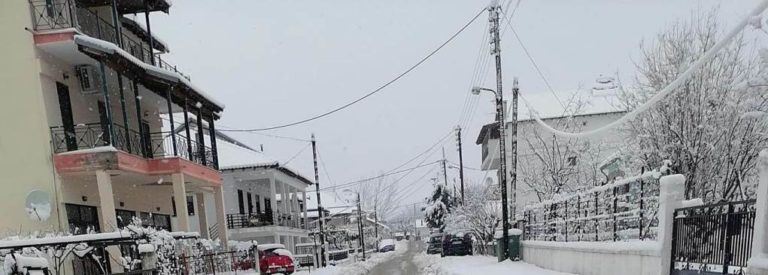 Π.Ε. Σερρών: Στα «λευκά» οι ορεινές κοινότητες – Σε ετοιμότητα ο μηχανισμός