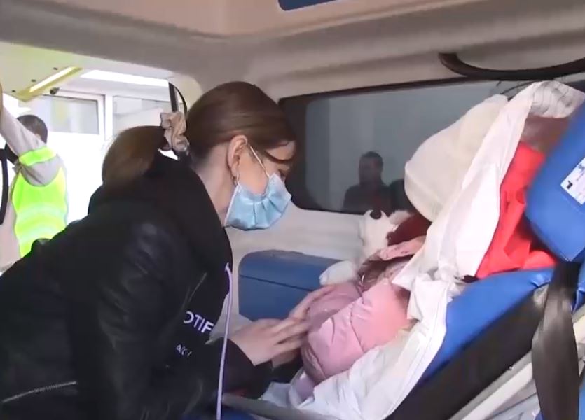 Πόνος και αγωνία για τους μικρούς ασθενείς στο παιδιατρικό νοσοκομείο της Λβιβ – Τι μεταδίδει η Ε. Κριθάρη (video)