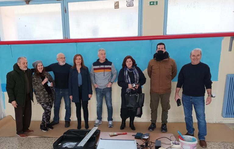 Δήμος Θεσσαλονίκης: Από το 18ο ΓΕΛ ξεκίνησε η δράση «Δώσε χρώμα στο σχολείο σου»