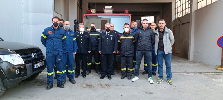 Επίσκεψη αρχηγού Πυροσβεστικού Σώματος στην Π.Υ. Βόλου