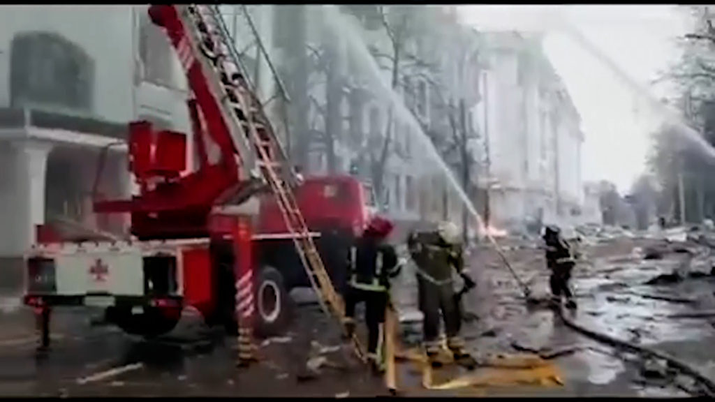 Εικόνες καταστροφής από το Χάρκοβο (video)