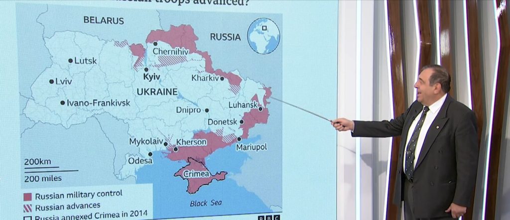 Οι ιδιαιτερότητες της ρωσικής εισβολής – Πώς το ανάγλυφο της Ουκρανίας δημιουργεί προβλήματα στους εισβολείς (video)