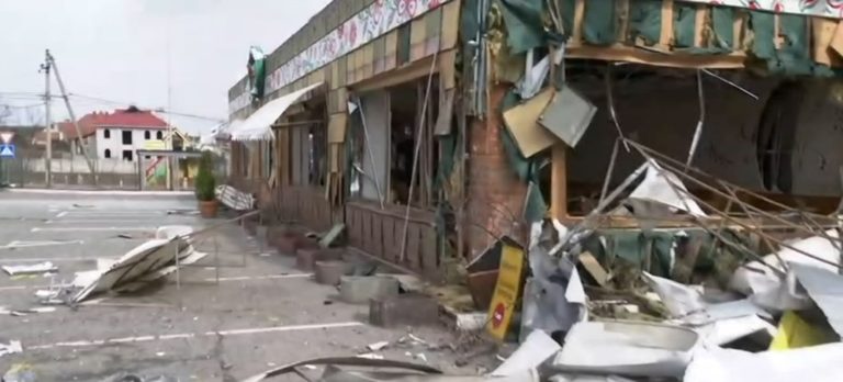 Ουκρανία – Οδοιπορικό: Η ΕΡΤ στη Στογιάνκα, μια κατεστραμμένη και έρημη πόλη (video)