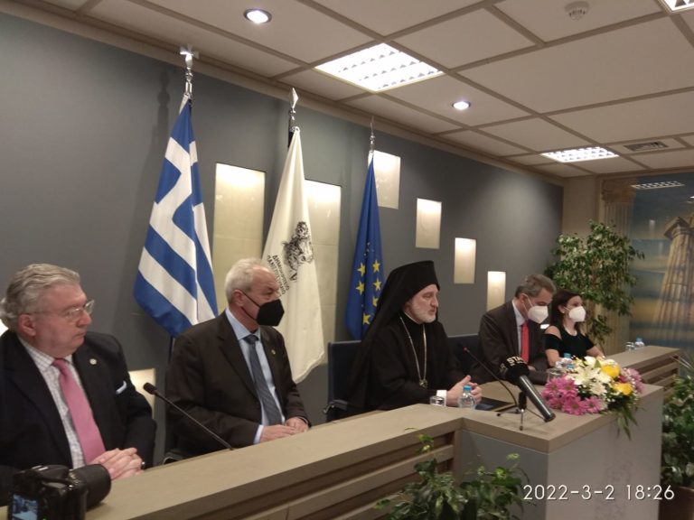 Αναγόρευση του Σεβασμιωτάτου Αρχιεπισκόπου Αμερικής κ. Ελπιδοφόρου σε Επίτιμο Διδάκτορα του Τμήματος Ελληνικής Φιλολογίας του Δ.Π.Θ