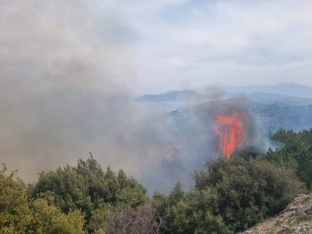 Προσαγωγή για την πυρκαγιά στη Σάμο – Εκκενώθηκαν προληπτικά οι Βουρλιώτες
