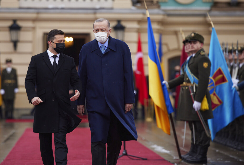 Ερντογάν και Ζελένσκι συνομίλησαν για τις διαπραγματεύσεις Κιέβου – Μόσχας