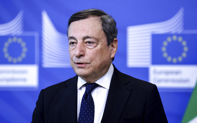 Μάριο Ντράγκι: Όχι στη Ζώνη Απαγόρευσης Πτήσεων – Ελπίδα στη συμβολή της Κίνας στην ειρήνη