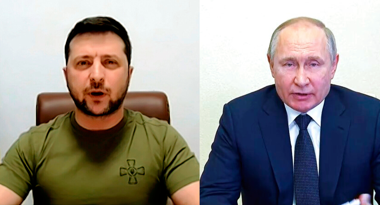 zelenski putin