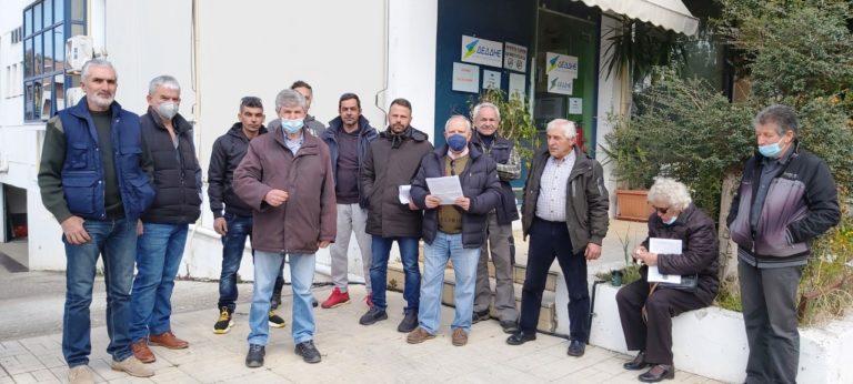 Πύργος: Διαμαρτυρία συνδικάτου οικοδόμων – Ζητούν να μην κοπεί το ρεύμα σε καμία οικογένεια