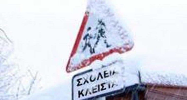 Κλειστά σχολεία στον Δήμο Φλώρινας – Με χειμερινά ελαστικά η κίνηση των οχημάτων