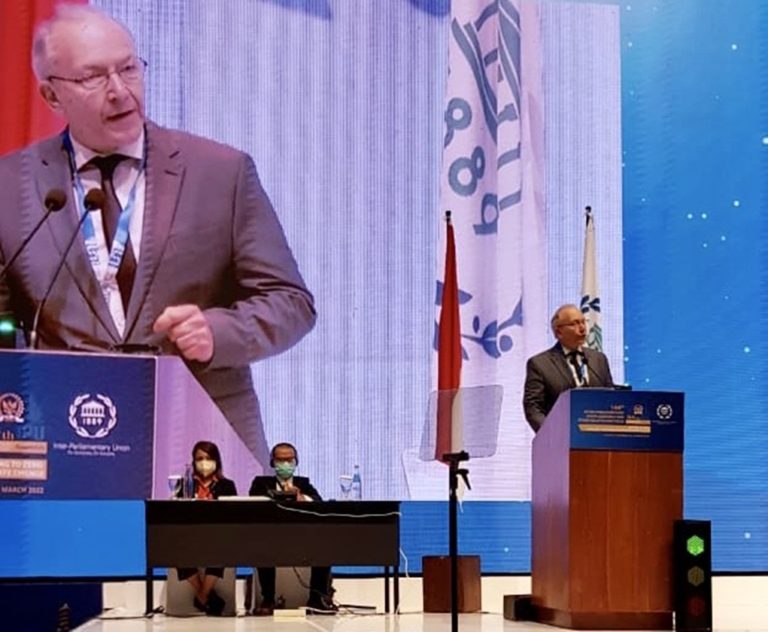 Στ. Γκίκας στην Διακοινοβουλευτική Ένωση: Ο αναθεωρητισμός δεν μπορεί να γίνει αποδεκτός