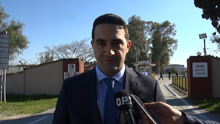 Συμβολική κίνηση Κατρίνη με επίσκεψη στην 117 Π.Μ