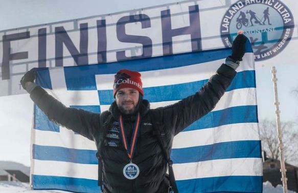 O αθλητής υπεραποστάσεων Μάριος Γιαννακού που έτρεξε 500 χλμ. στον Αρκτικό Κύκλο μιλά στην ΕΡΤ (video)