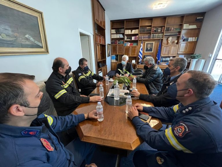 Σε Δήμους της Ηλείας ο Περιφερειακός Διοικητής της Πυροσβεστικής
