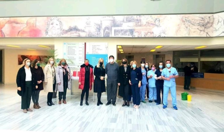Τις εργαζόμενες στο χώρο της Υγείας τίμησε η Περιφερειακή Επιτροπή Ισότητας των Φύλων της Περιφέρειας Θεσσαλίας