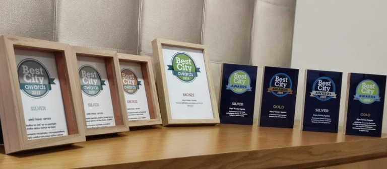 «Best City Awards 2022»: Διάκριση με αργυρό βραβείο για τον Δήμο Πυλαίας-Χορτιάτη