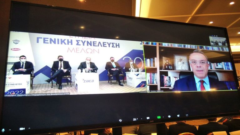 Χρ. Σταϊκούρας στο ΣΘΕΒ: «Τα καταφέραμε παρά τις πρωτοφανείς κρίσεις»