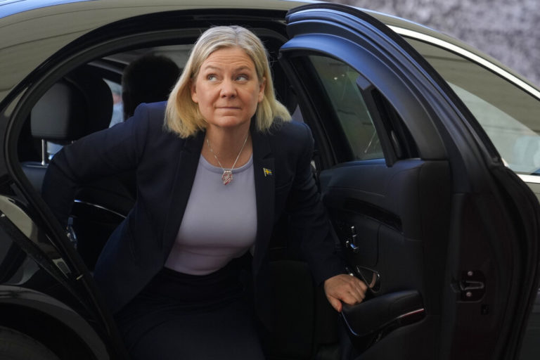 Η Μ. Άντερσον δεν αποκλείει ένταξη της Σουηδίας στο ΝΑΤΟ