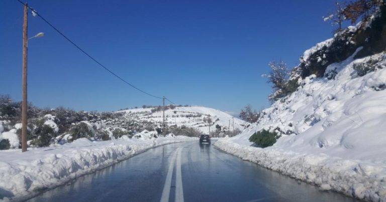 Παγωνιά, χιονοπτώσεις και καταιγίδες έως και το Σάββατο στην Κρήτη (ηχητικό)