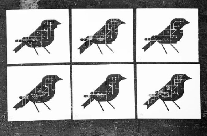«50 Birds»: Τυπογραφία με… κυβάκια