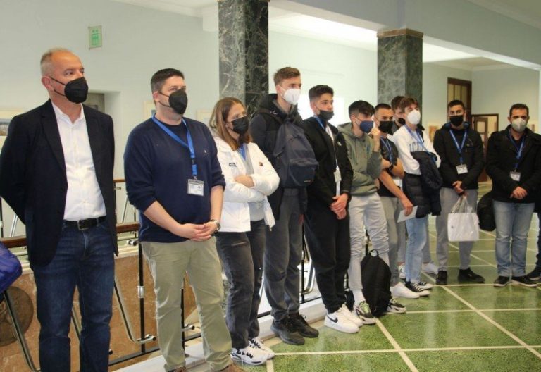 Υποδοχή μαθητών και εκπαιδευτικών πέντε χωρών στο Δημαρχείο Χανίων