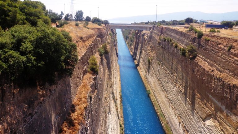 Δρομολόγηση διάφορων έργων στη διώρυγα Κορίνθου – Θα στηθεί προτομή του Χαρ. Τρικούπη