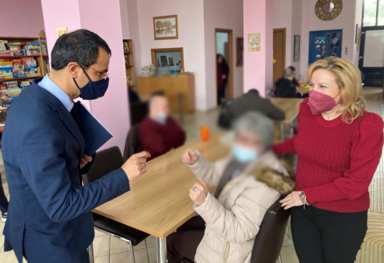 Λέσβος: Στο Κέντρο Φροντίδας Α.με.Α. «Κυψέλη» ο Σύμβουλος του Πρωθυπουργού Ι. Πιπίνης