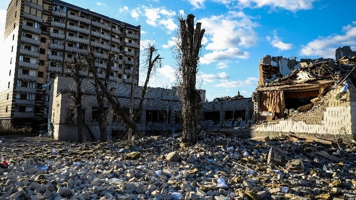 Ρωσικές ρουκέτες κατέστρεψαν αεροπορική βάση στην περιφέρεια του Κιέβου