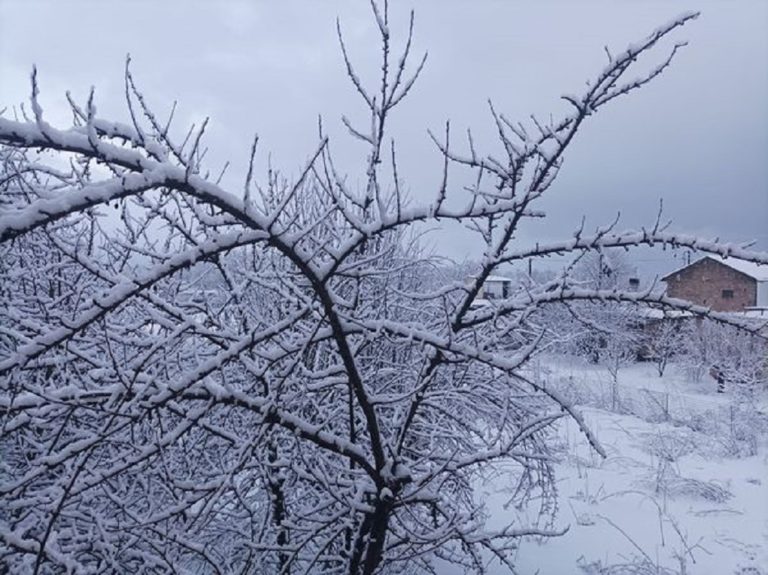 Κρήτη: “Έστρωσε” το χαλάζι στο Ηράκλειο, πυκνές χιονοπτώσεις στα ορεινά (video)