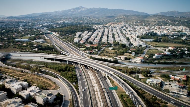 Κλειστή η έξοδος της Αττικής Οδού προς Ανω Λιόσια