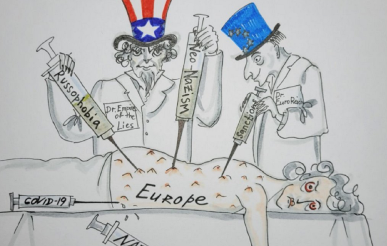 Η Γαλλία κάλεσε για εξηγήσεις τον Ρώσο πρέσβη για σκίτσο που χλευάζει την Ευρώπη