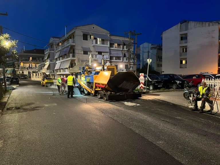 Κέρκυρα: Ολοκληρώθηκε η ασφαλτόστρωση την Κύπρου συνεχίζεται στην Αλκινόου
