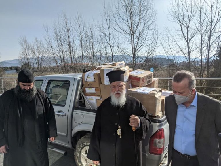 Ανθρωπιστική βοήθεια για την Ουκρανία από τη Μητρόπολη Μαντινείας – Κυνουρίας