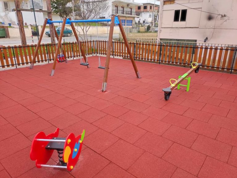 Παραδόθηκε νέα πρότυπη παιδική χαρά στο Μεσοχώρι Ελασσόνας