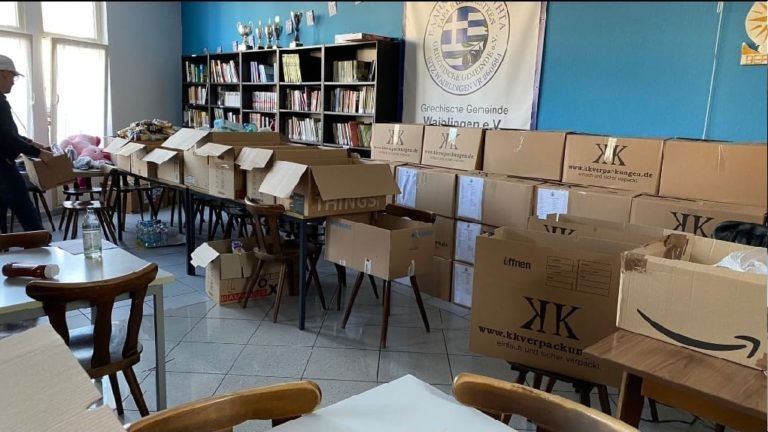 Η Ελληνική Κοινότητα Waiblingen στέλνει ανθρωπιστική βοήθεια στην Ουκρανία