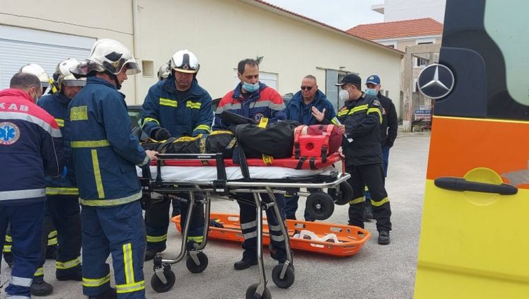 Άσκηση για σεισμό πραγματοποίησε η Πυροσβεστική Υπηρεσία Ρόδου