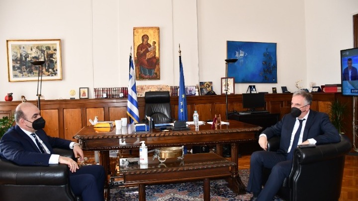Θεσσαλονίκη: Συνάντηση Καλαφάτη-Μασούτη με θέμα τις αναταράξεις στην αγορά ενέργειας