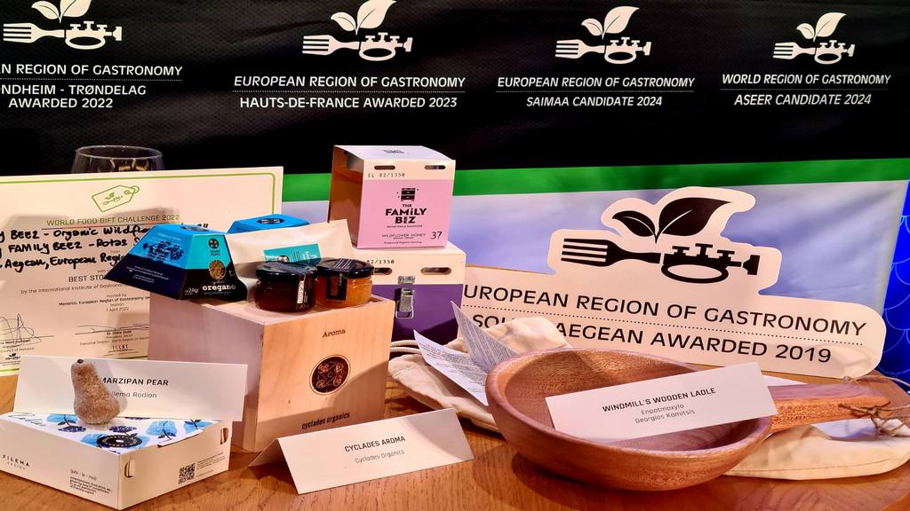 Με βραβείο επέστρεψε το Νότιο Αιγαίο από τον διεθνή διαγωνισμό World Food Gift Challenge