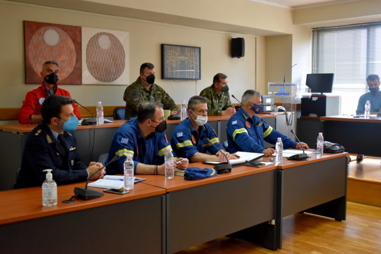 Φλώρινα: Συνεδρίαση για την αντιπυρική περίοδο 2022
