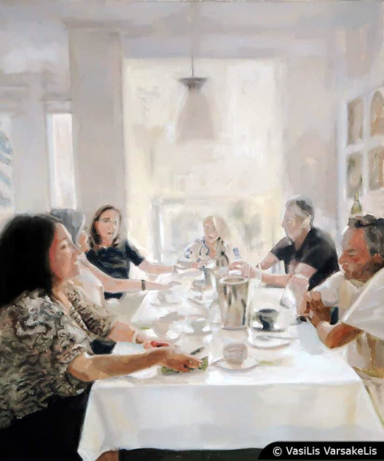 Δέκα σεφ κι ένας οινοποιός έστρωσαν τραπέζι στις «Βιτρίνες Τέχνης του ΟΤΕ»