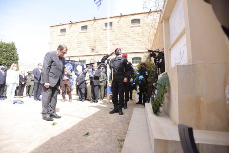 Κύπρος – Ν. Αναστασιάδης: Τιμή στους αγωνιστές της ΕΟΚΑ και τις θυσίες του λαού μας