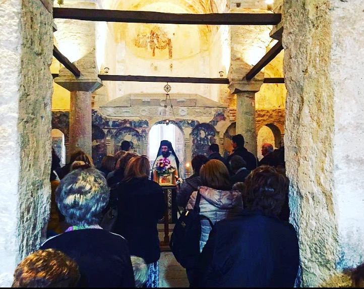 Η Δ’ Στάσις των Χαιρετισμών της Θεοτόκου σήμερα στο Ανδρομονάστηρο