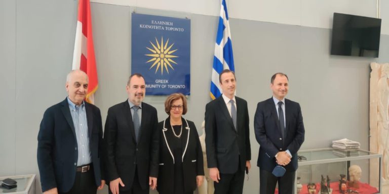 Σειρά επαφών με την καναδική Ομογένεια στην επίσημη επίσκεψη του Ανδρέα Κατσανιώτη στον Καναδά