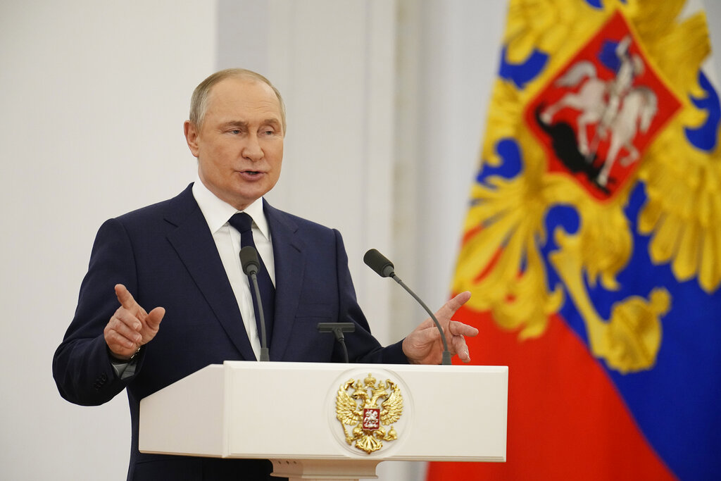 Πούτιν στη συνάντηση με Γκουτέρες: Οι συνομιλίες Ρωσίας – Ουκρανίας συνεχίζονται διαδικτυακά