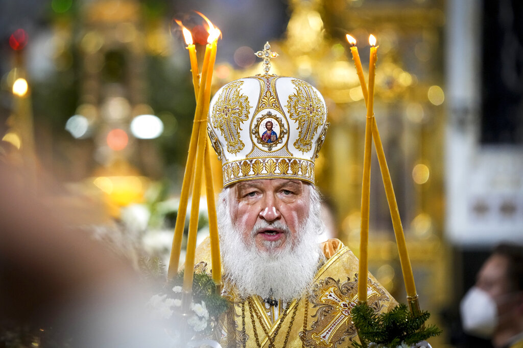 Ο Πατριάρχης Κύριλλος καλεί τον λαό να συσπειρωθεί γύρω από τις ρωσικές Αρχές