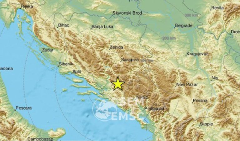 Σεισμός 5,7 Ρίχτερ στη νότια Βοσνία – Υπέκυψε 28χρονη – Εκτεταμένες ζημιές